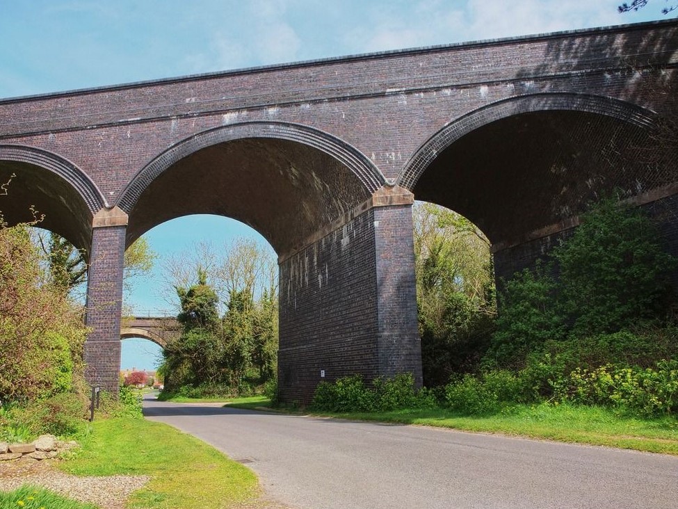 The Viaducts between Top and Lower common East Runton @NorfolkCoastline