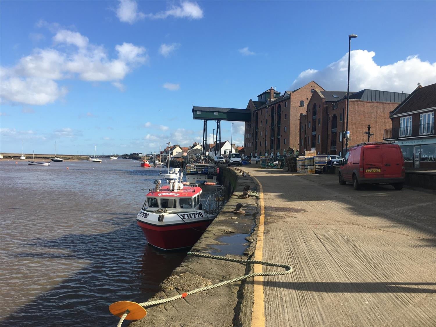 Quayside at Wells-Next-The-Sea @NorfolkCoastline