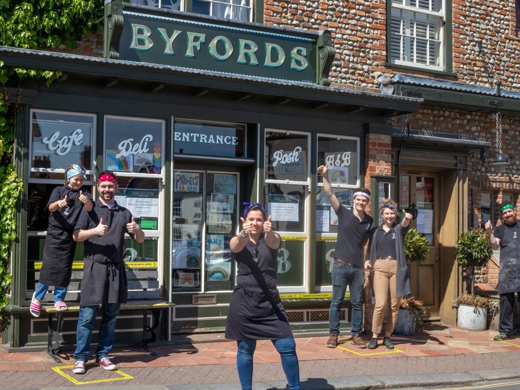 Byfords Restaurant in Holt @NorfolkCoastline