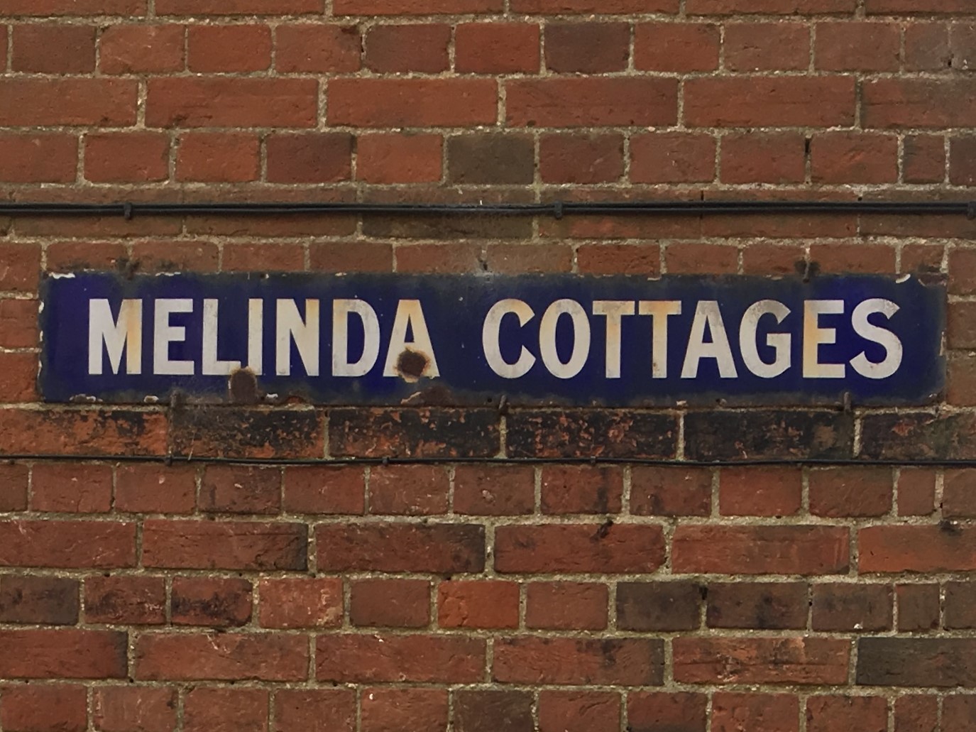 Sign visible from high street 9 Melinda Cottage East Runton @NorfolkCoastline